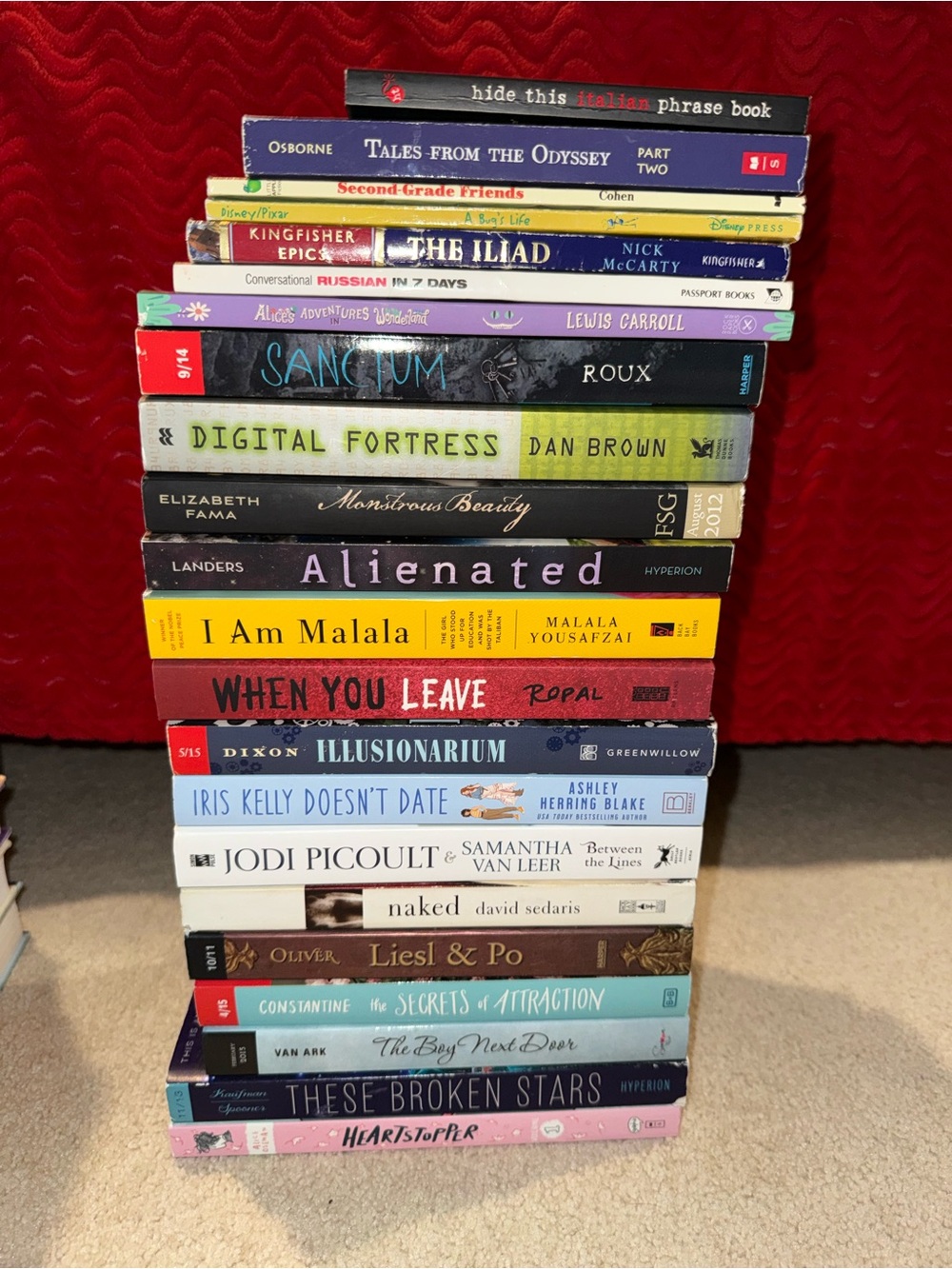 Assorted Paperback Books